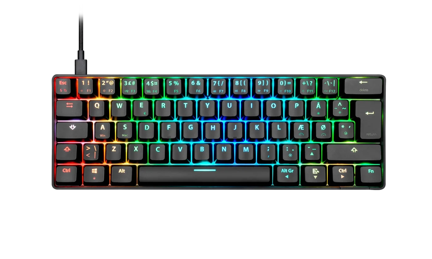 NOS C250 MINI KEYBOARD V2 RGB 60