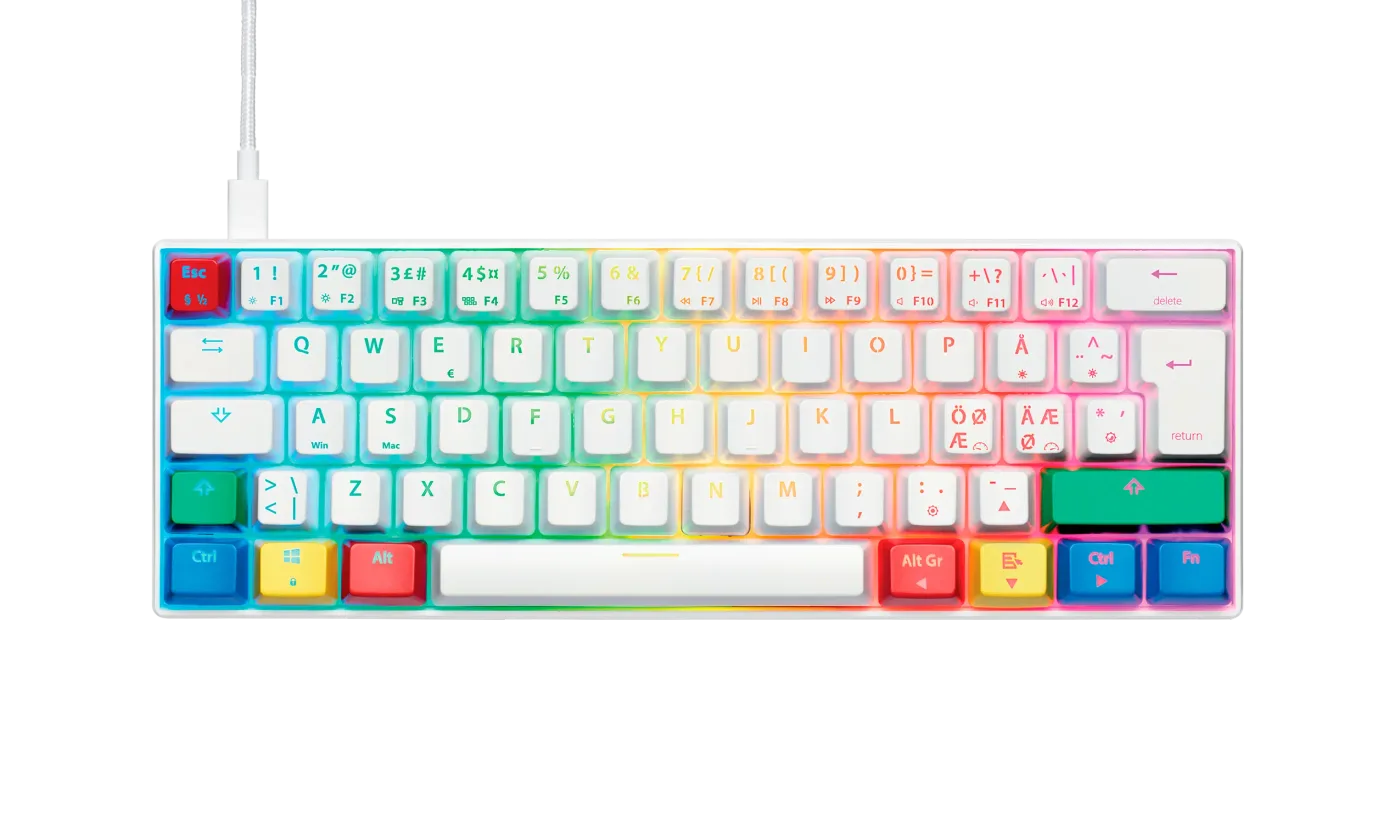 NOS C-450 MINI KEYBOARD PRO - RGBY