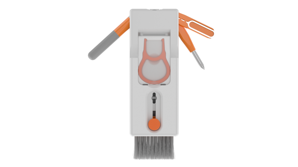 NOS T-450 PC CLEANING TOOL 11 IN 1