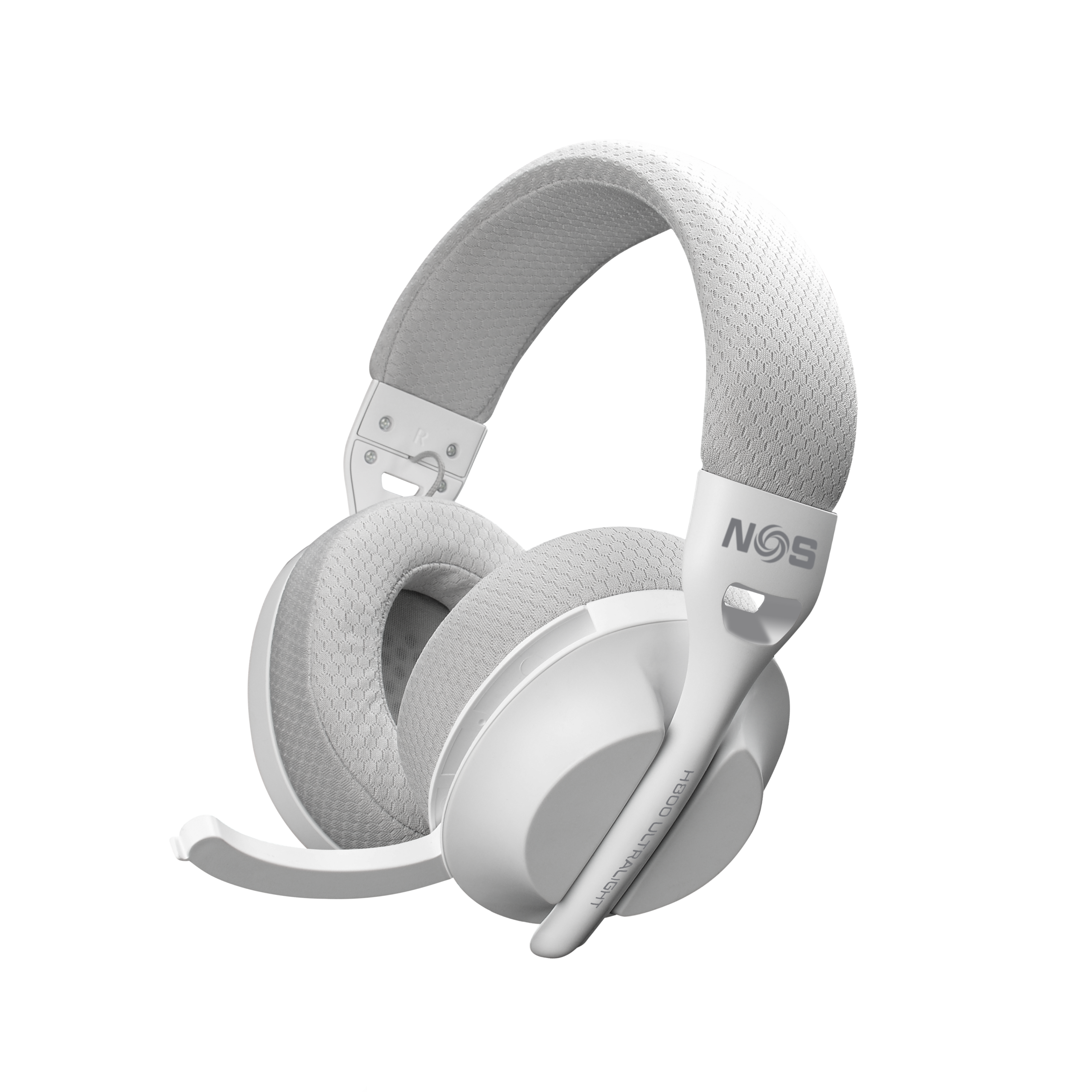 NOS H800 GAMING HEADSET WIRELESS WHITE