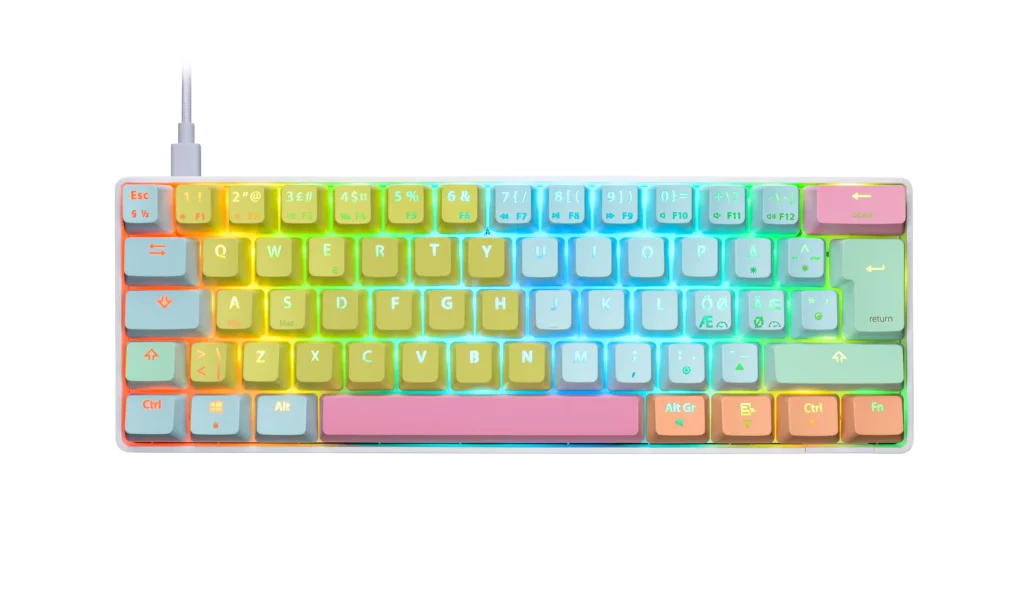 NOS C-450 MINI KEYBOARD PRO RGB - TUTTI FRUTTI