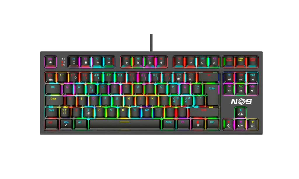 NOS C350 GAMING KEYBOARD V2 RGB TKL